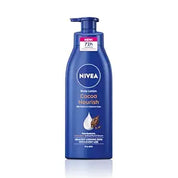 NIVEA Cocoa Nourish 200ml Body Lotion with Deep Moisture Serum| 48 H Moisturization | With Cocoa Butter & Coconut Oil | Non Greasy & Healthy Looking Skin |For Very Dry Skin