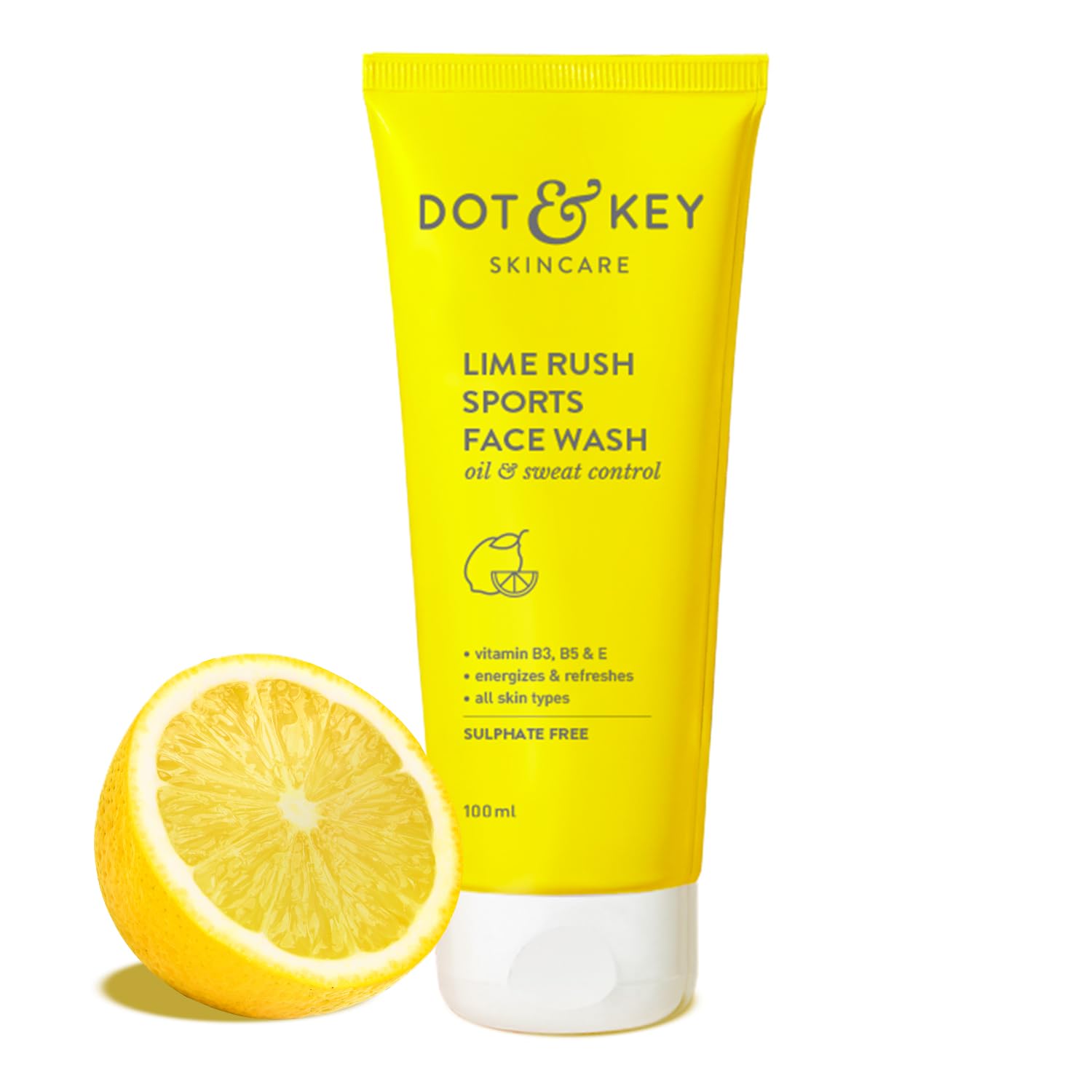 DOT & KEY Lime Rush Sports Face Wash