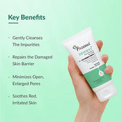 Fixderma Dewrav 2% Niacinamide Pore Minimizing Face Wash with Ceramides & Cica Extract | Face Wash for Open Pores Tightening | Strengthens Skin Barrier & Brightens Skin | For Men & Women- 100ml