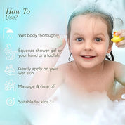 Disney Frozen Arctic Fresh Shower Gel for Kids 250ml | Aquatic Magic Scent | Vegan & Paraben Free | With Olive Oil & Aloe Vera | Featuring Elsa, Anna & Olaf