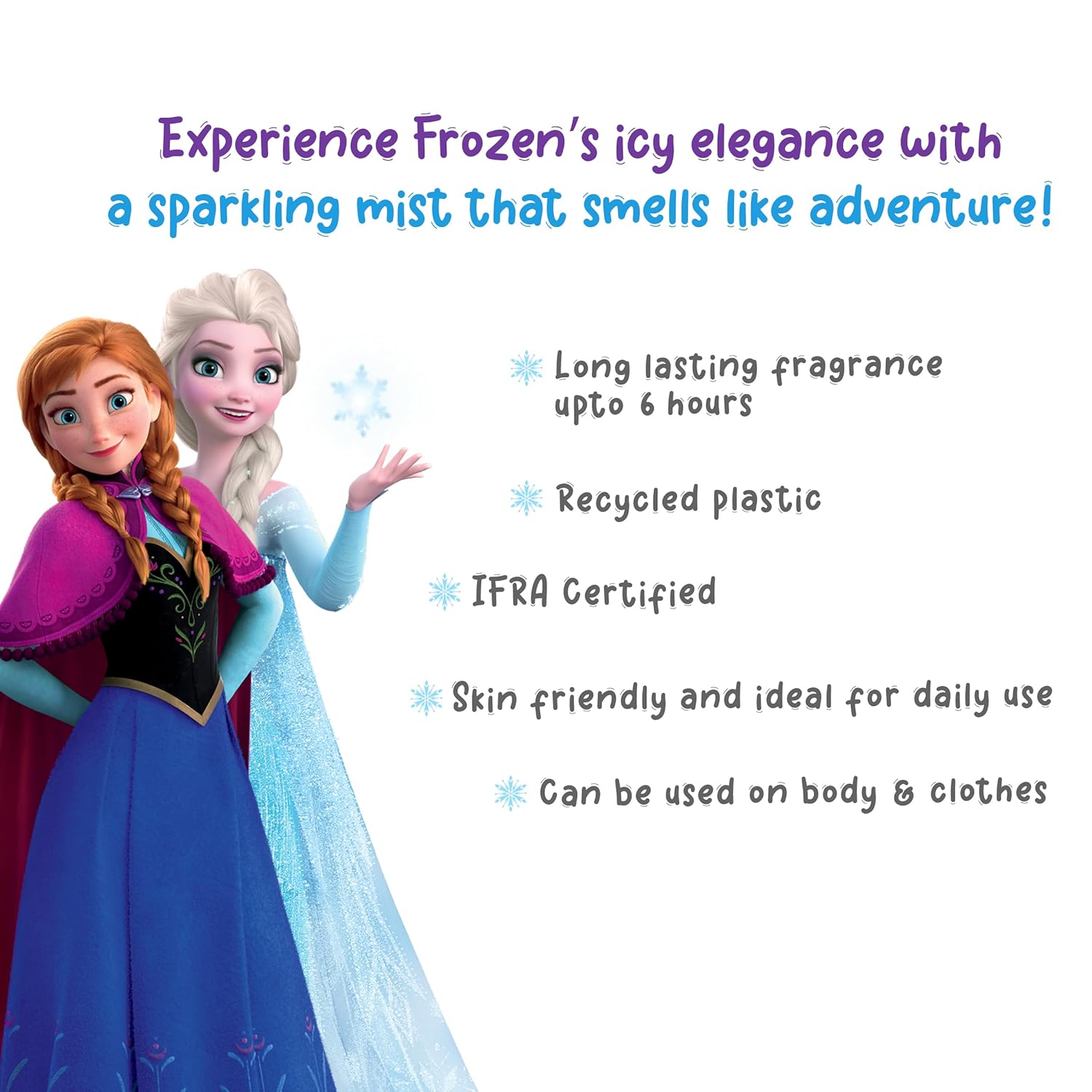 Disney Frozen Body Mist | Icy Fresh Scent - 120ml