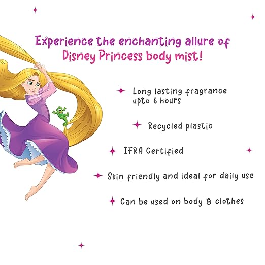 Disney Princess Body Mist | Fruity & Floral Scent - 120ml