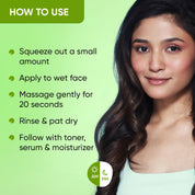 Dot & Key Cica Salicylic & Green Tea Facewash For Acne Prone & Oily Skin (100ml)