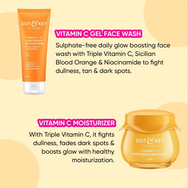 Dot & Key Vitamin C Daily Glow Boosting Skincare Combo