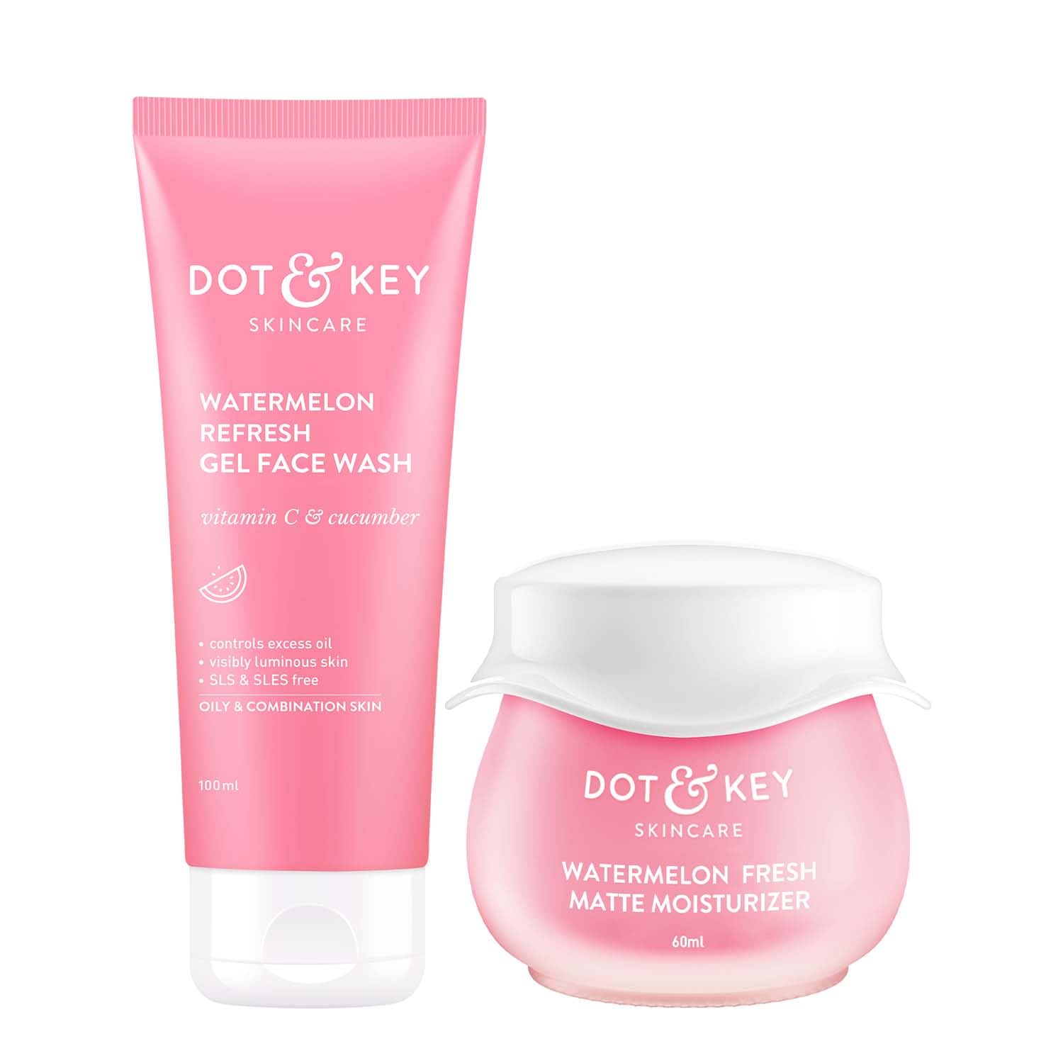 Dot & Key Watermelon Super Glow Cleanser & Moisturizer Combo