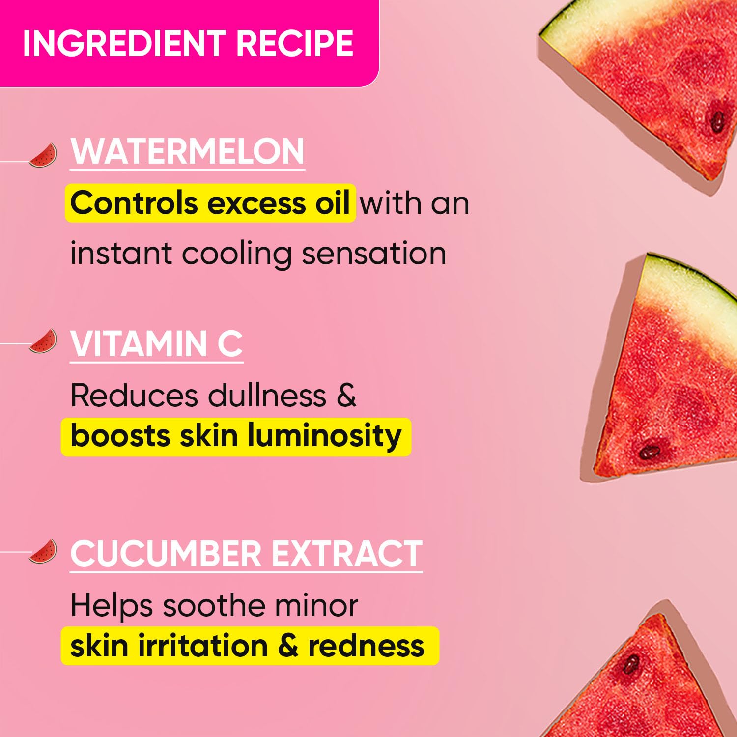 Dot & Key Watermelon & Vitamin C SuperGlow Gel Face Wash (100ml)