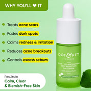 Dot & Key 10% Niacinamide + Cica Serum | Reduces Acne & Dark Spots | Niacinamide Serum