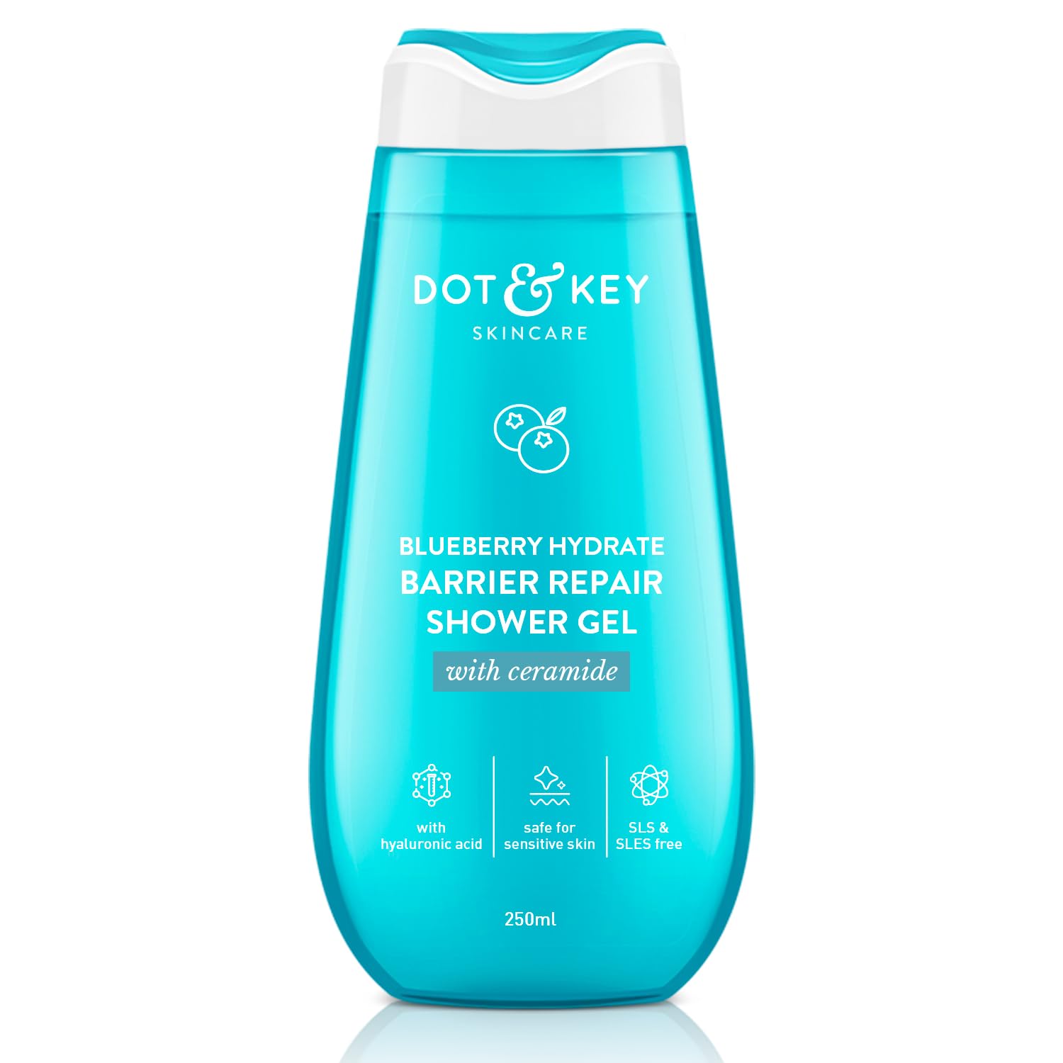 Dot & Key Blueberry Hydrate Barrier Repair Shower Gel 250ml