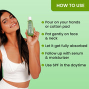 Dot & Key Cica Calming Skin Clarifying Toner with Green Tea & Niacinamide
