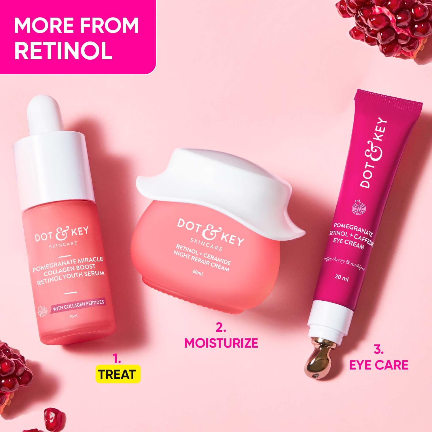 Dot & Key Pomegranate & Retinol Anti Ageing Serum for Face 20ml