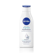 NIVEA Express Hydration Body Lotion, 400ml | 72 H Moisturization & Hydration for Summer | Goodness of Sea Minerals & Deep Moisture Serum | Non Greasy & Healthy Looking Skin |For All Skin Types
