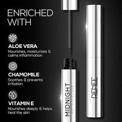RENEE Midnight Matte Eyeliner, Darkest Black, Long Lasting, Smudge-Proof & Waterproof Formula, One-Swipe-Application with Intense Pigment, Enriched with Vitamin E, Camomile & Aloe Vera, 2.5ml