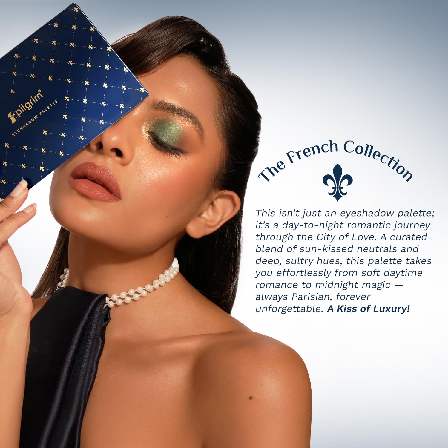 Pilgrim Midnight in Paris 18-in-1 Multi-Textured Eyeshadow Palette