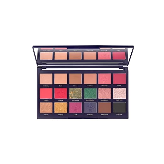 Pilgrim Midnight in Paris 18-in-1 Multi-Textured Eyeshadow Palette