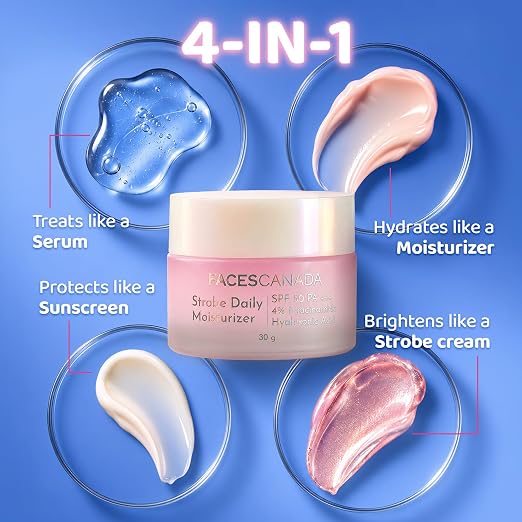 FACES CANADA Strobe Daily Moisturizer, 50g