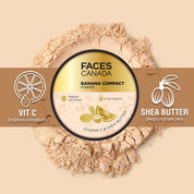 FACESCANADA Banana Compact Powder For All Skin Types 9G