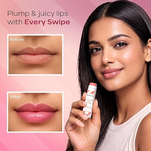 FACES CANADA Ceramide Care Tinted Lip Balm | SPF 50 PA +++ Protection | Hydrates Dry & Chapped Lips | Prevents Pigmentation | Repairs Lip Barrier | With Hyaluronic Acid & Shea Butter Infused