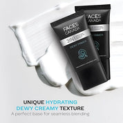 FACES CANADA Dewy Primer, 30g | Blurs Imperfections | Flawless Dewy Base | Lightweight Hydrating Creamy Texture | Smoothens & Moisturizes Skin | Hyaluronic Acid, Vitamin C & E | No Alcohol & Parabens