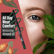 FACESCANADA Magneteyes Color Kajal Highly Pigmented Kohl | 12 Hr Long Stay | Matte Finish | Single Stroke Glide | Water Proof | Smudge Proof | Almond Oil Enriched