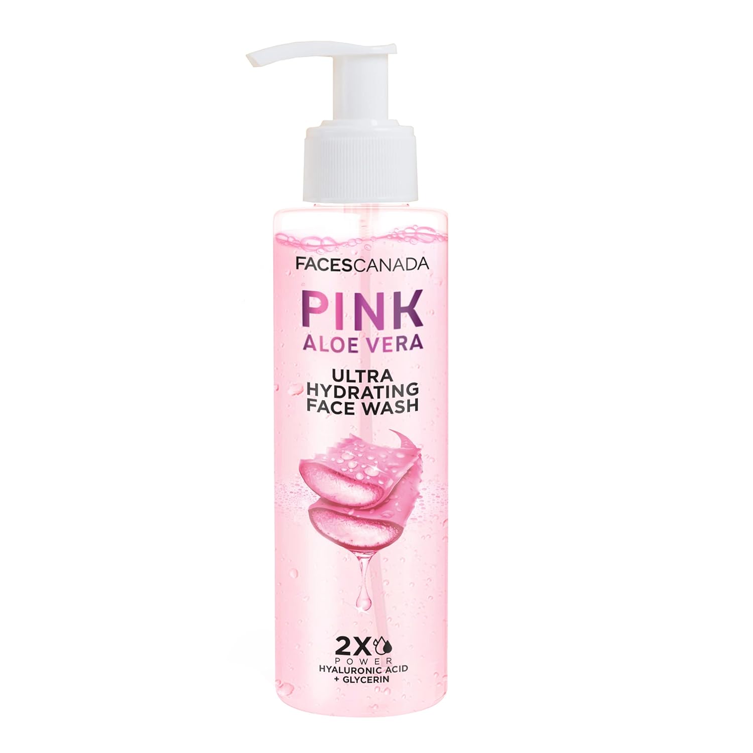FACESCANADA Pink Aloe Vera Ultra Hydrating Face Wash, 100ml
