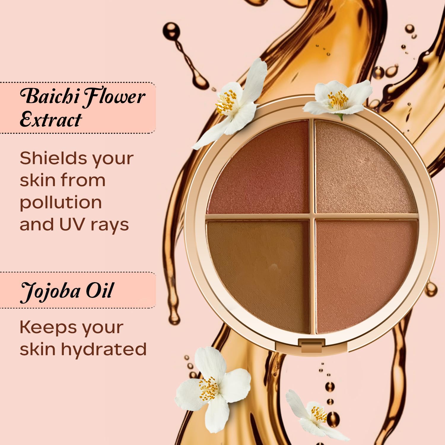 FACES CANADA Second Skin 4 in 1 Face Palette