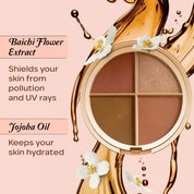 FACES CANADA Second Skin 4 in 1 Face Palette