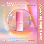 FACES CANADA Strobe Serum - 27ml | Brightening Serum + Strobe Cream + SPF 30 Sunscreen