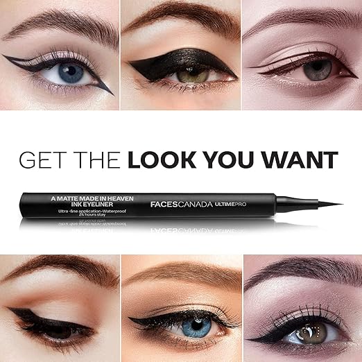 FACESCANADA Ultime Pro A Matte Made In Heaven Liquid Ink Liner 1.2 Ml (Black)