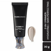 FACES CANADA Ultime Pro Primerizer Primer + Moisturizer, 30 g | Skin Perfecting & Hydrating Face Primer | Flawless Look | Minimizes Pores & Fine Lines | Shea Butter, Vitamin E, Antioxidants Enriched