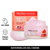 FACESCANADA Watermelon Fresh Glow Gel Creme, 50g