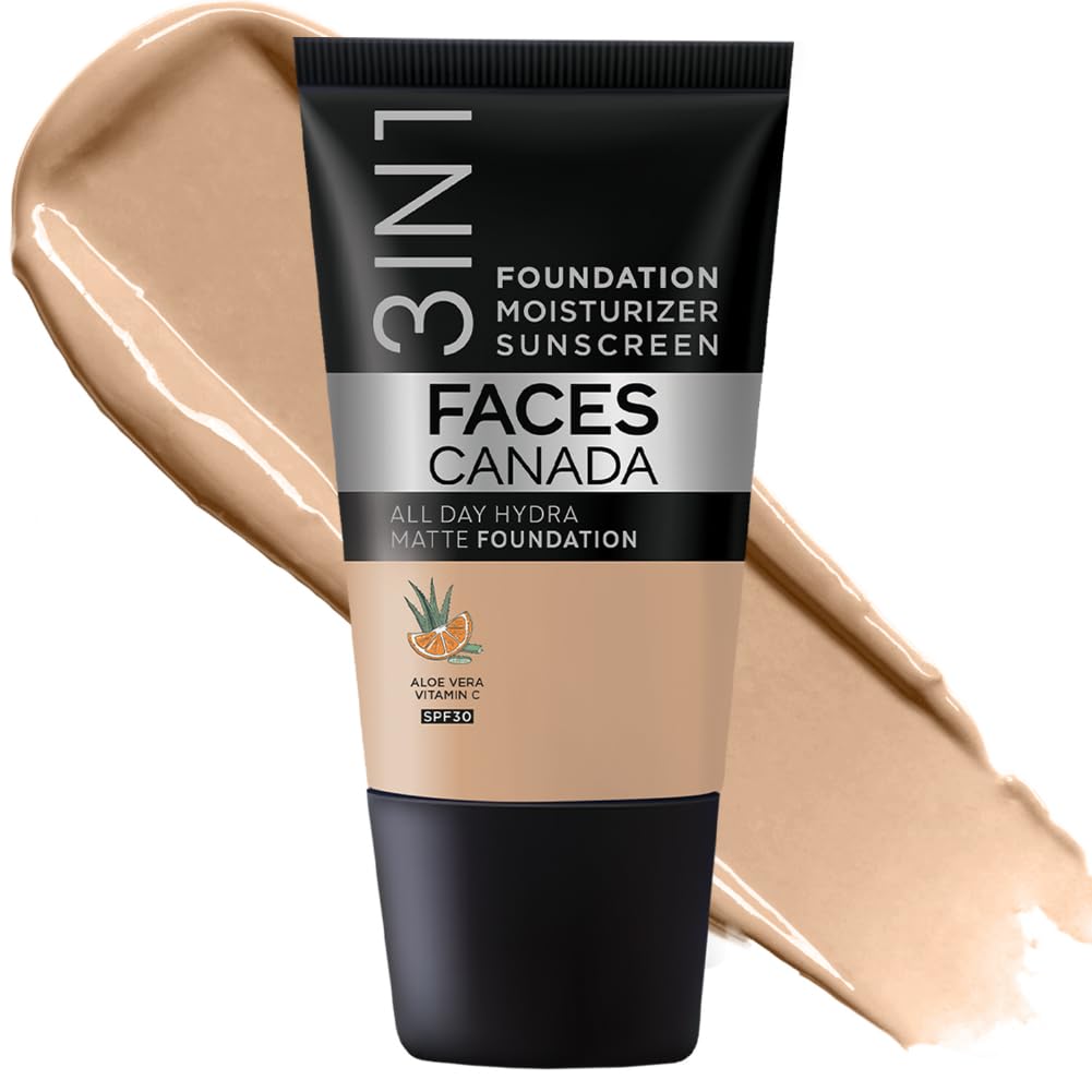 Faces Canada 3 In 1 All Day Hydra Matte Foundation