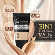 Faces Canada 3 In 1 All Day Hydra Matte Foundation