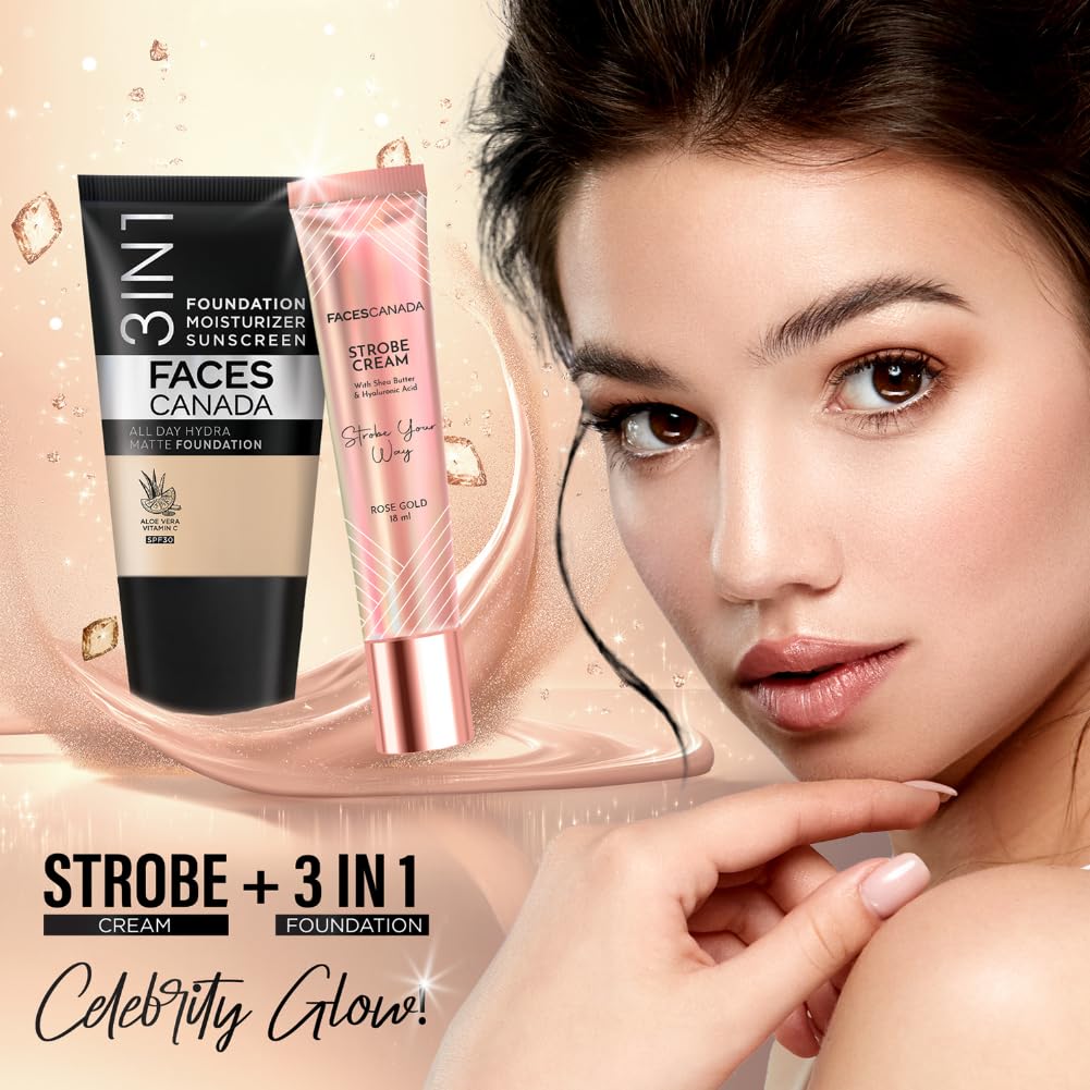 Faces Canada 3 In 1 All Day Hydra Matte Foundation