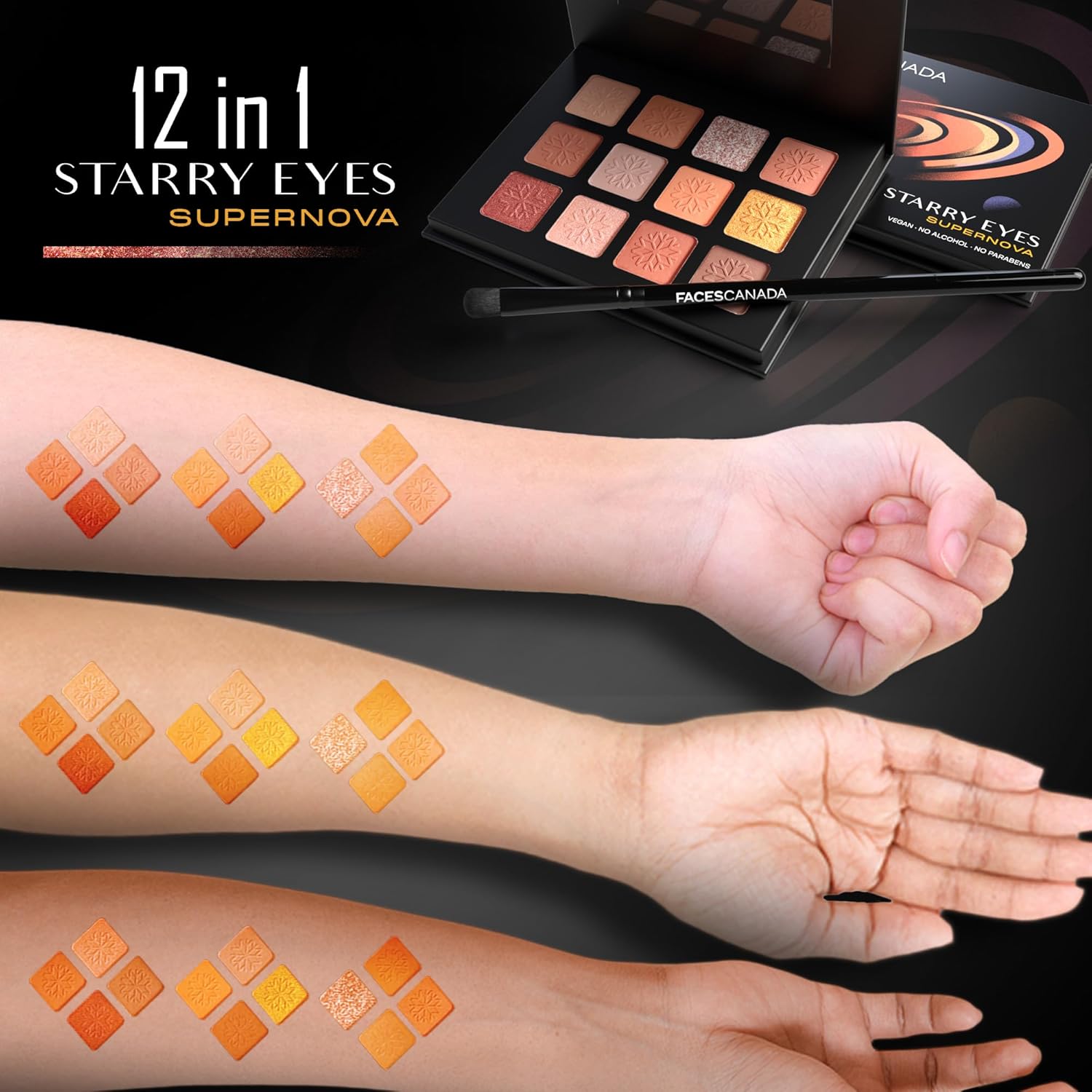 FACES CANADA Starry Eyes Eye Shadow Palette