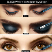 FACES CANADA Ultime Pro Intense Gel Kajal With Smudger & Sharpener
