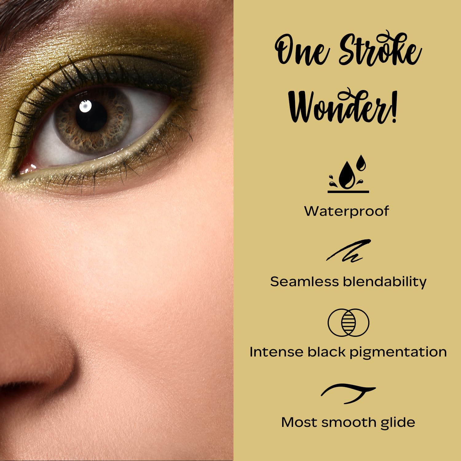 FACES CANADA Ultime Pro Intense Gel Kajal With Smudger & Sharpener