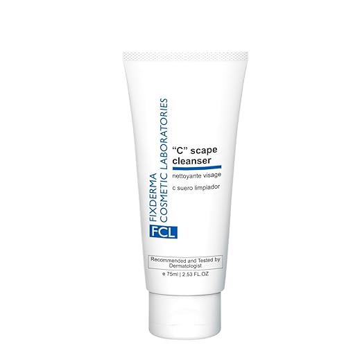 FCL Brightening Face Wash, C Scape Face Cleanser | Vitamin C Face Wash For Women | Exfoliates Dead Cells, Unclogs Skin Pores, Reduces Fine Lines And Wrinkles - 75Ml