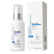 FCL Face Toner, minimizes enlarged pores, exfoliates impurities, refreshes the skin, reduces inflammation, controls oil production, imparts glowing skin, suitable for all skin types, 100ml
