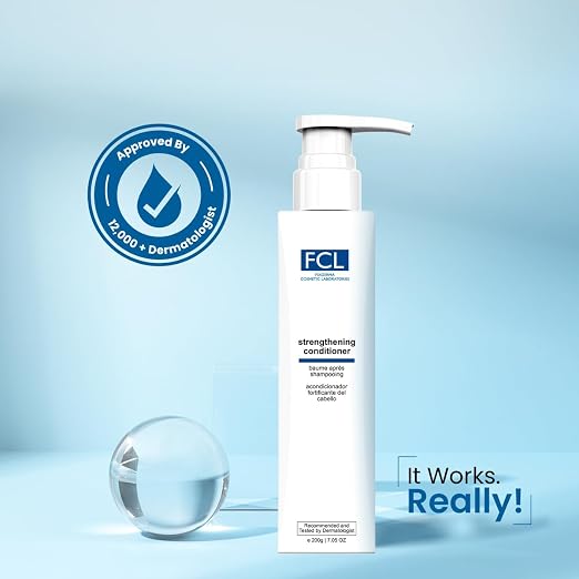 FCL Strengthening Hair Conditioner For Women & Men | Strengthens, Shiny & Healthy | Conditioner For Dry Hair | Paraben & Sulphate Free -200gm