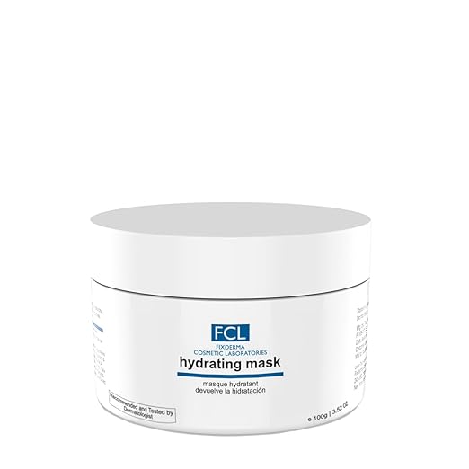 FIXDERMA COSMETIC LABORATORIES Hydrating Mask For Hydration,Irritated Skin,Dry Skin,Nourishes Dehydrated Skin,Diminishes Premature Ageing,Replenishes Moisture,Paraben&Silicone Free,100Gm,1 Count