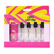 Fastrack Discovery Perfume for Women | Best for travel & for gift | 8 ml x 4 Premium Scents- Girl Boss, Lush, Celeb & Wander | Fresh & Woody | 32 ml