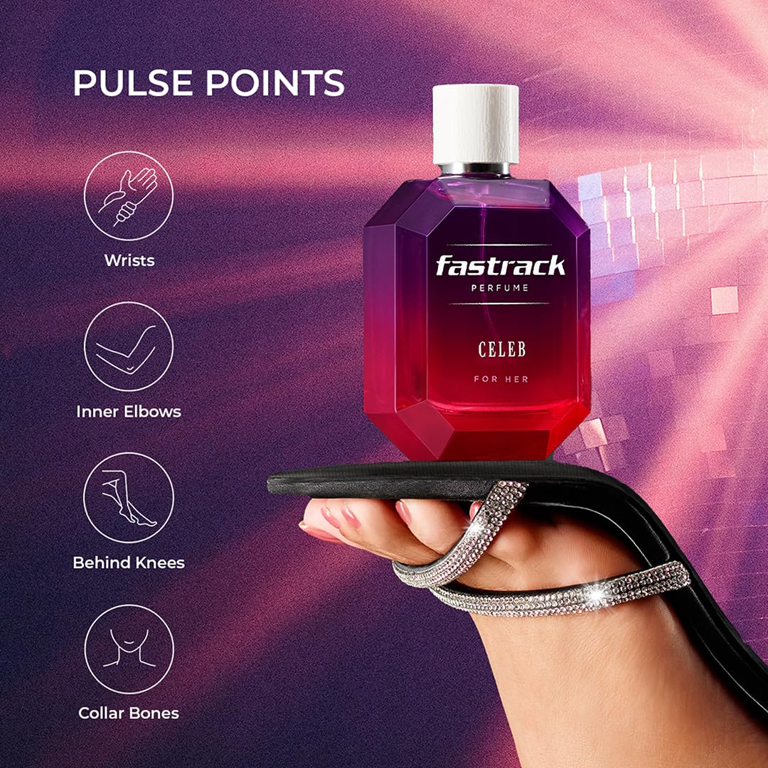 Fastrack Perfume Celeb | Scent for Women | 100ml EDP |