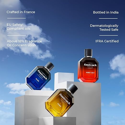 Fastrack Perfume Ease |Scent for Men| 100 ml EDP