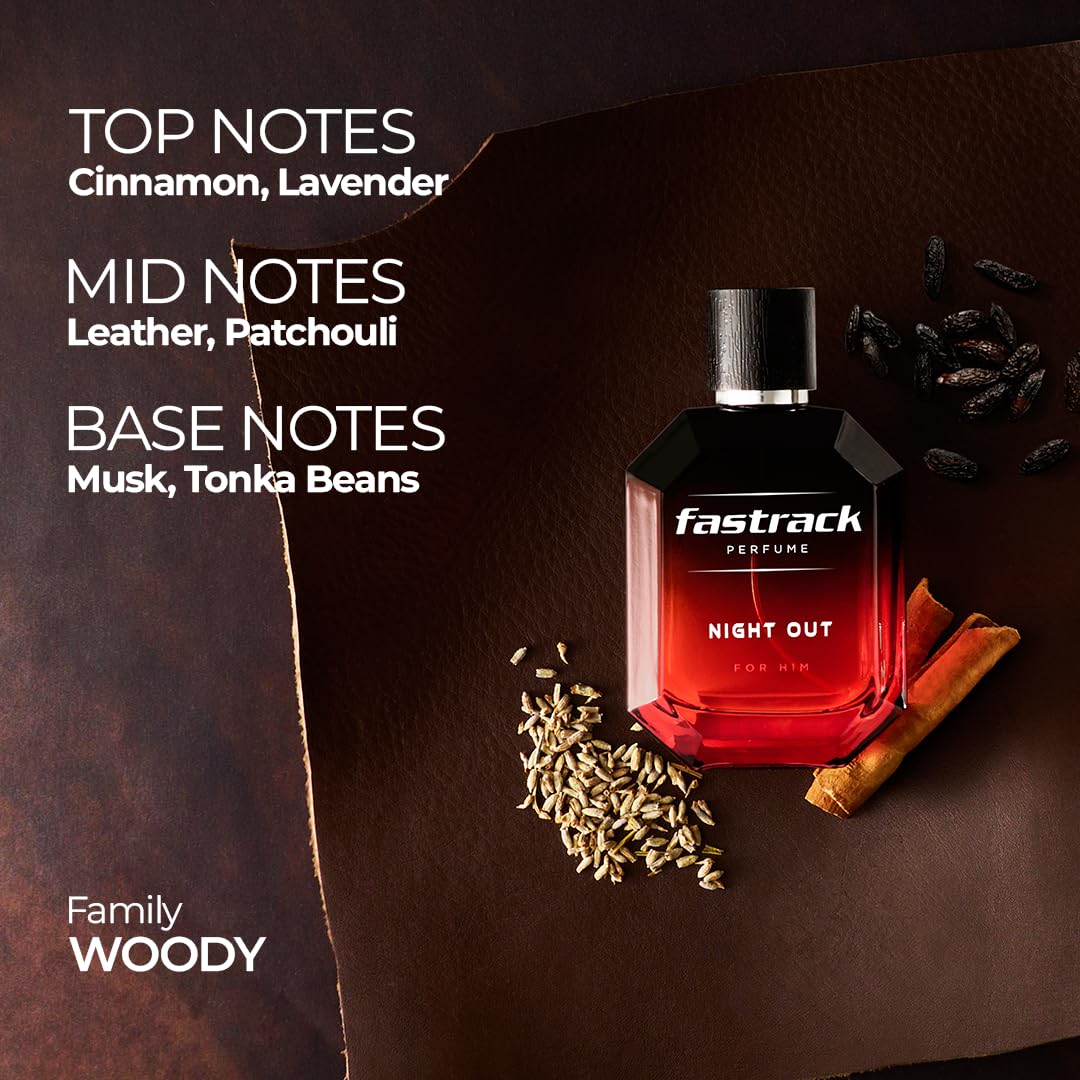 Fastrack Perfume Night Out |Scent for Men| 100 ml EDP