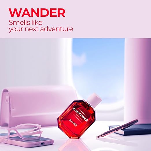 Fastrack Perfume Wander |Scent for women | 100 ml EDP