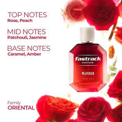 Fastrack Perfume Wander |Scent for women | 100 ml EDP