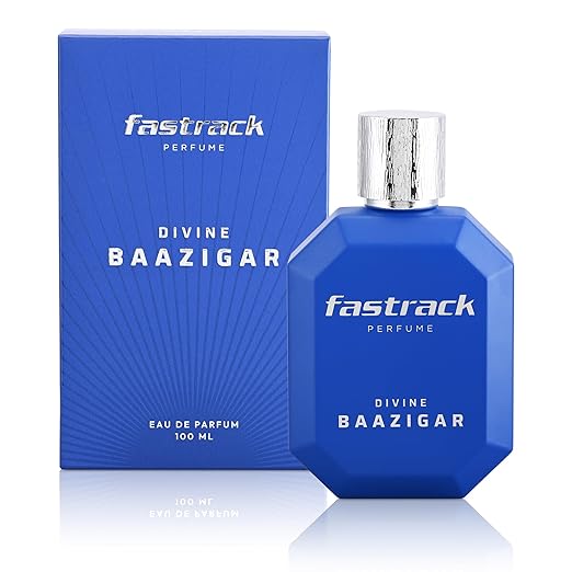 Fastrack X DIVINE Baazigar |Perfume for Unisex | 100 ml EDP |Long lasting Smell | Fresh Aqua scent for Unisex | Best gift for Men & Women | Celeb Perfume