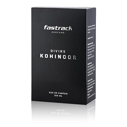 Fastrack X DIVINE Kohinoor |Perfume for Unisex | 100 ml EDP |Long lasting Smell | Woody scent for Unisex | Best gift for Men & Women | Celeb Perfume