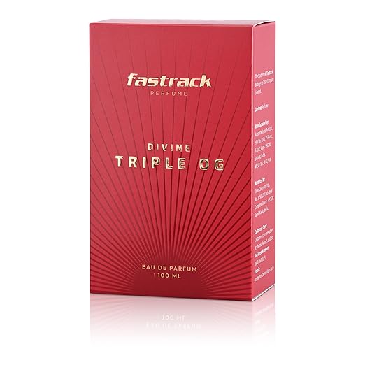 Fastrack X DIVINE Triple OG |Perfume for Unisex | 100 ml EDP |Long lasting Smell | Woody for Unisex | Best gift for Men & Women | Celeb Perfume