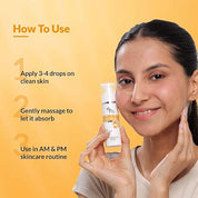 Fixderma 17% Vitamin C Face Serum for Glowing Skin | Retinol Face Serum for Skin Brightening | Anti Aging Night Face Serum with Niacinamide for Women and Men 30gm